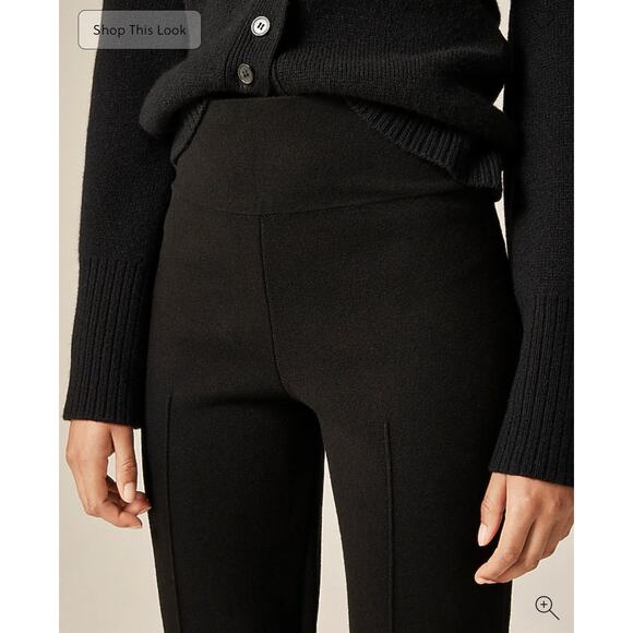 J. Crew New Delaney Kickout Sweater Pant Black NWT size XXL - Picture 4 of 10